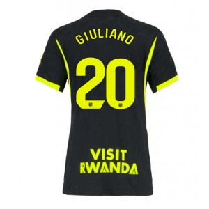 Atletico Madrid Giuliano Simeone #20 Jalkapallovaatteet Naisten Vieraspaita 2026-27 Lyhythihainen